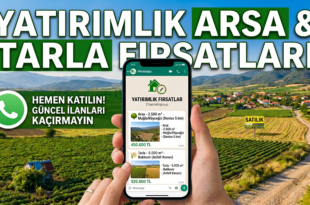 Yatırımlık Arsa Tarla Whatsapp Kanalı