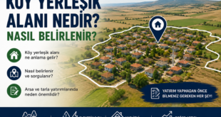 Köy Yerleşik Alanı Nedir?Mücavir Alan Nedir?