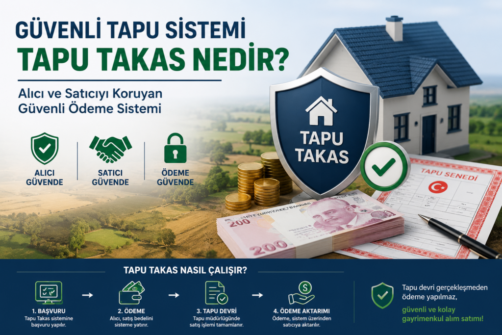 Güvenli Tapu Sistemi Tapu Takas Nedir