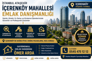 İçerenköy Emlakçı Ataşehir Emlakçı
